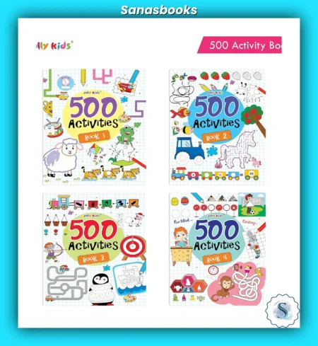 500 Activities Book (Set of 4)
