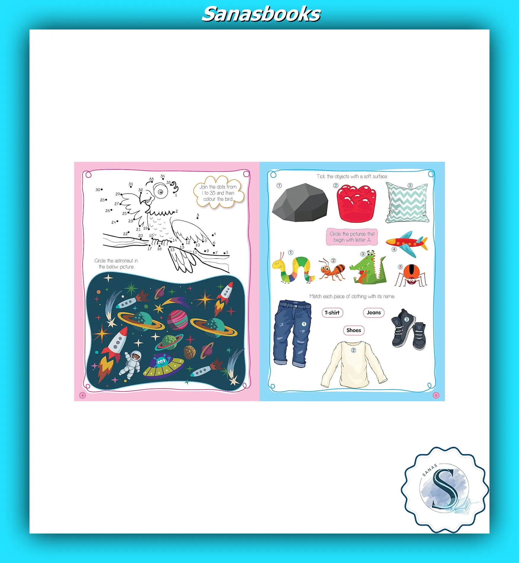 Brain Games - Puzzles to Keep Your Mind Sharp (Age 3+ to 6+) - Set of 4 books 4 Brain Games - Puzzles to Keep Your Mind Sharp (Age 3+ to 6+) - Set of 4 books - Image 4