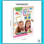 Mini Simple Activity Book (Set of 4)
