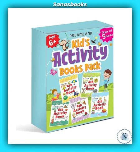 Kid's 4th Activity Book Pack (Age 6+)set 5 of together bundle