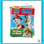 Paw Patrol Color by Number – All Paws on Deck
