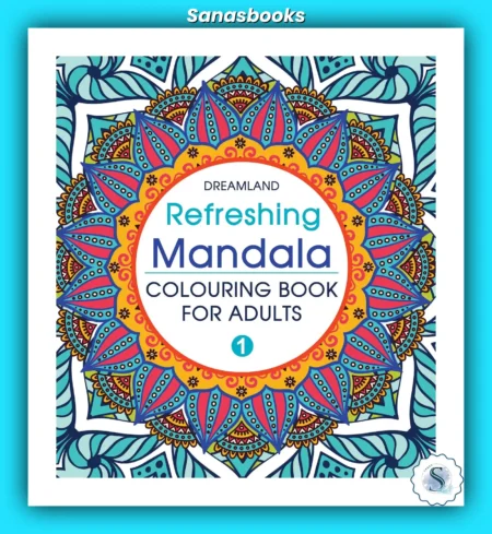 Refreshing Mandala Colouring Book for Adults (Set of 5) - Book 1