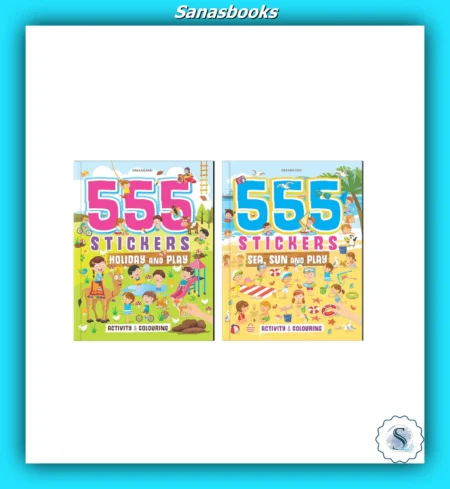 555 Stickers and Activity Books