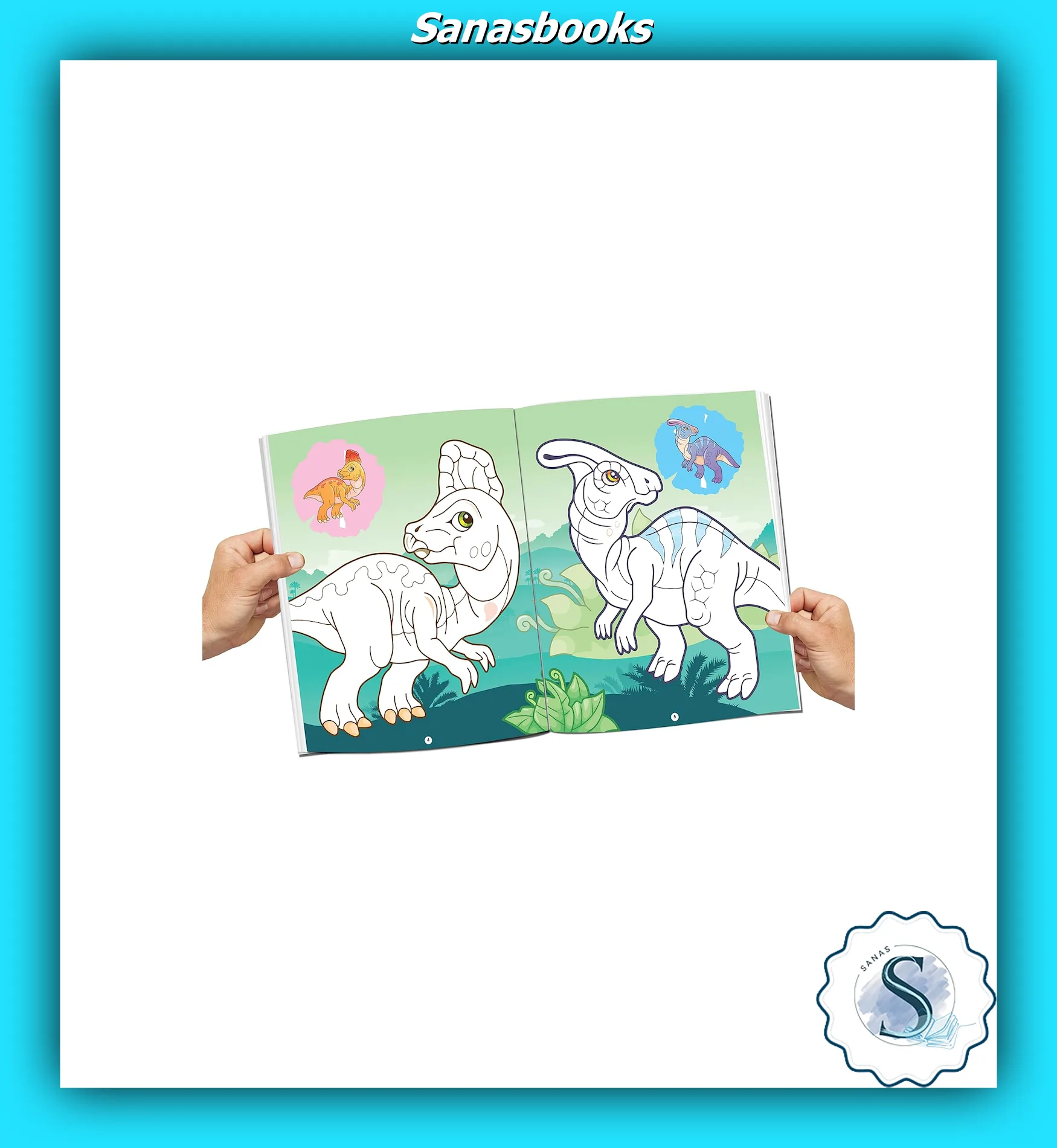 Dinosaurs Copy Colour Book - Image 4