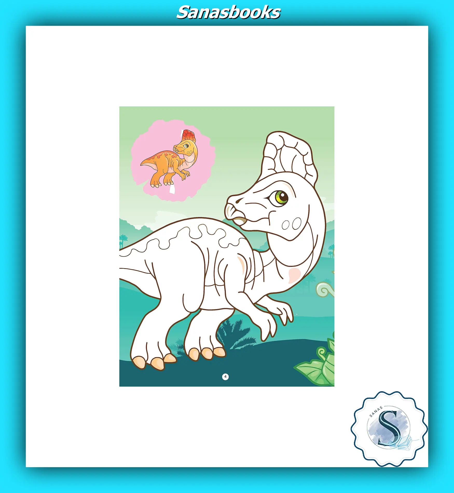 Dinosaurs Copy Colour Book - Image 5