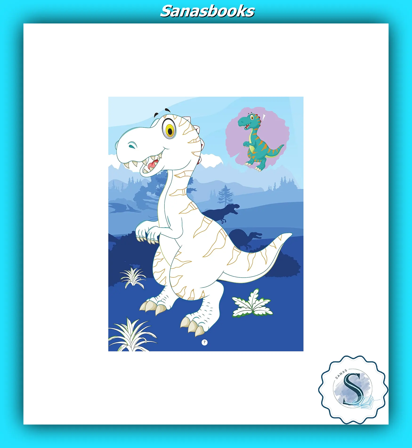 Dinosaurs Copy Colour Book - Image 6