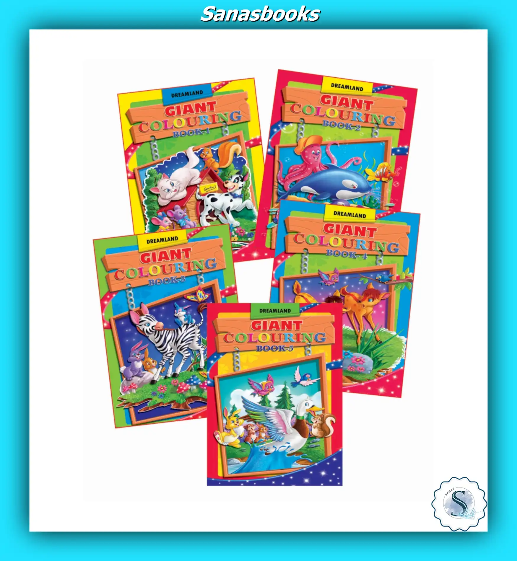 Giant Colouring Books - Image 6