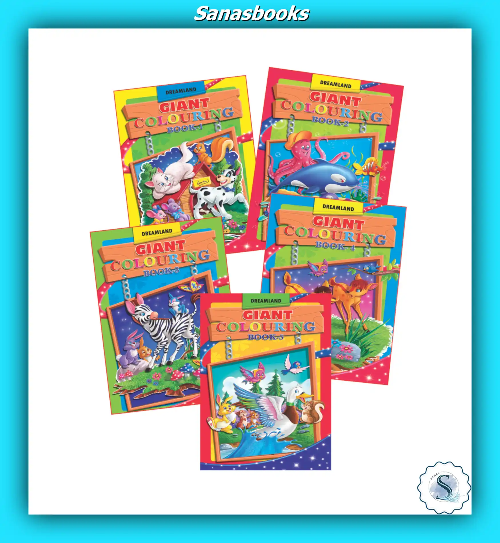 Giant Colouring Books