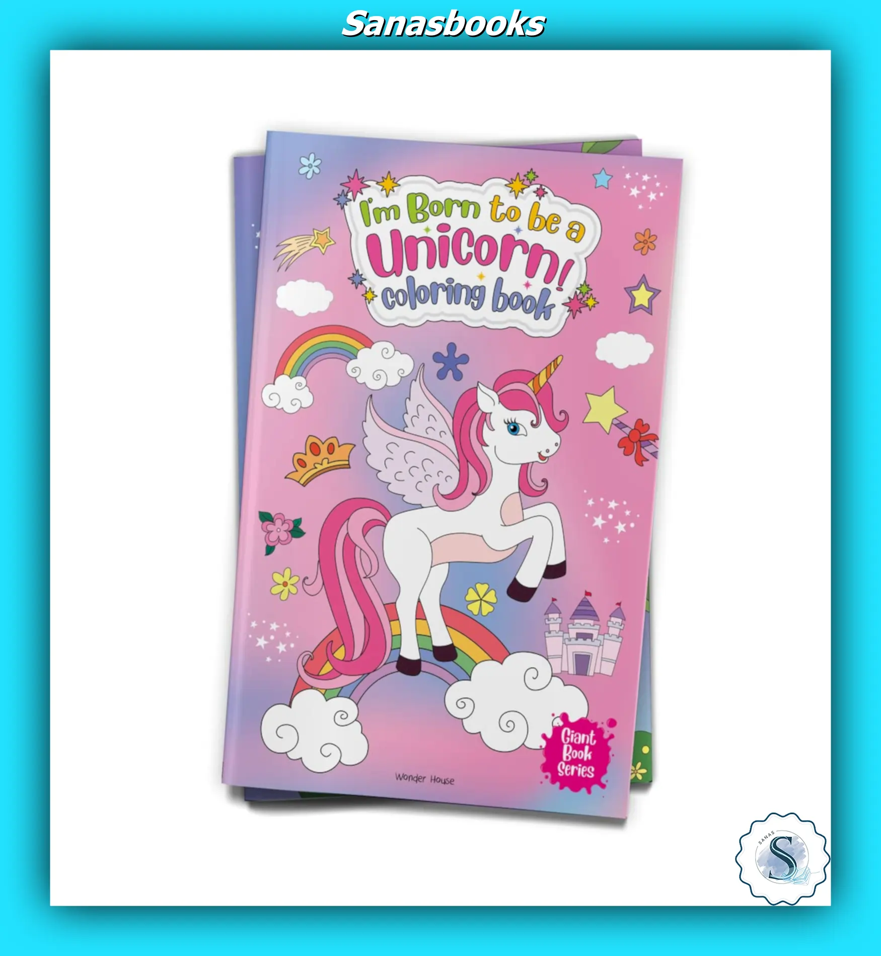 Wonderhouse - Giant Colouring Book Series - Image 2