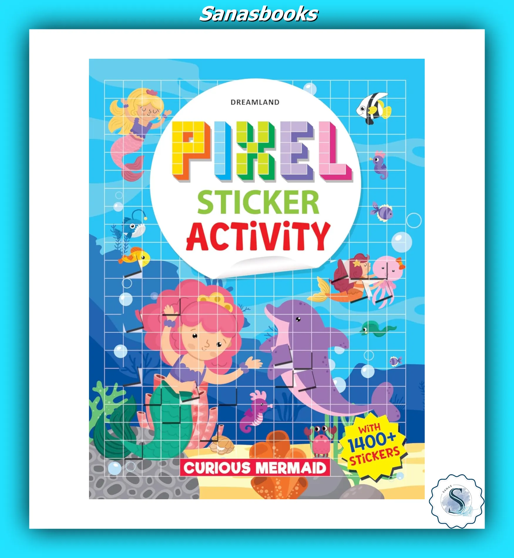 Sticker activity book 1400 -DL- Pixel - Image 2