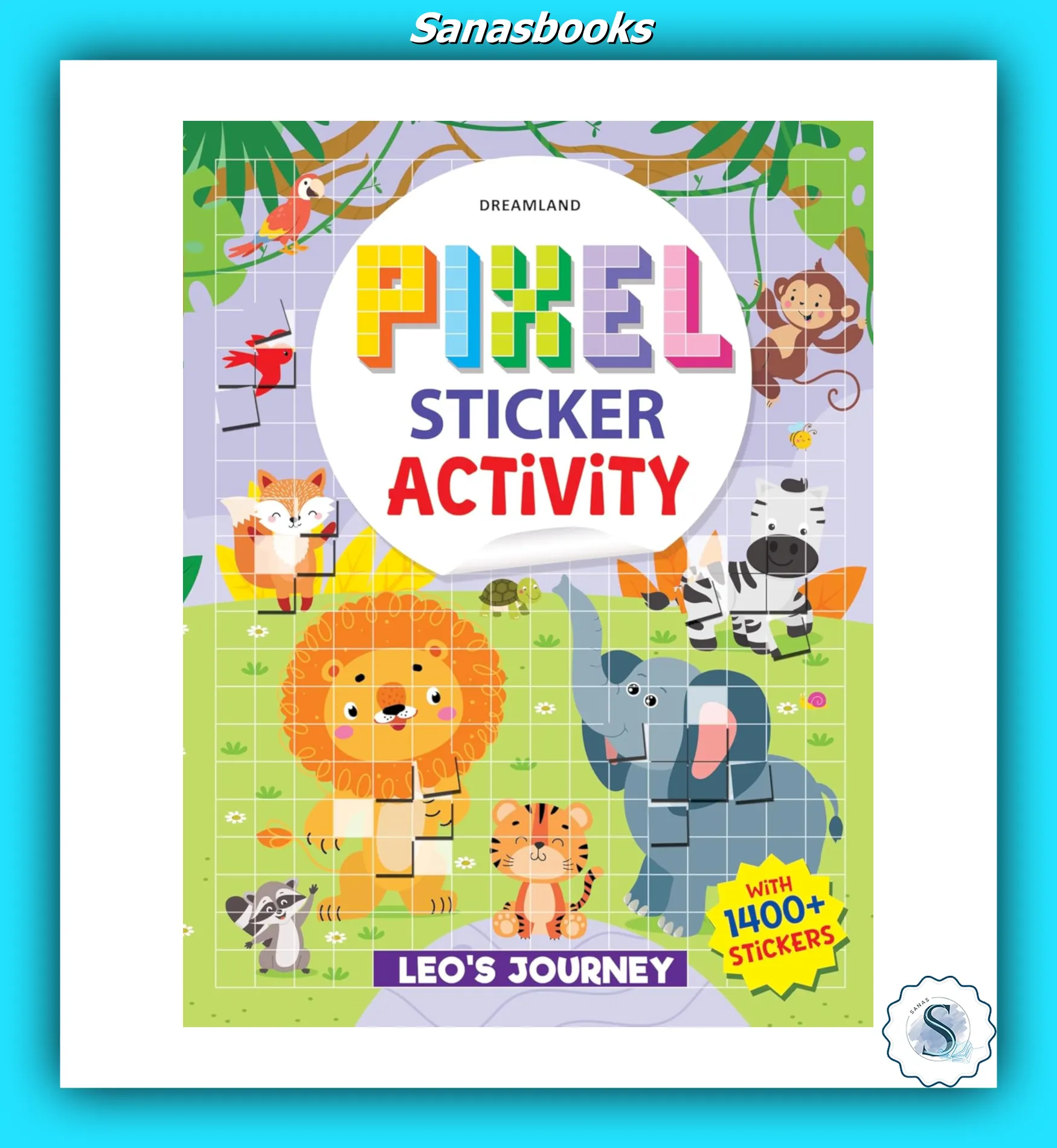 Sticker activity book 1400 -DL- Pixel - Image 3