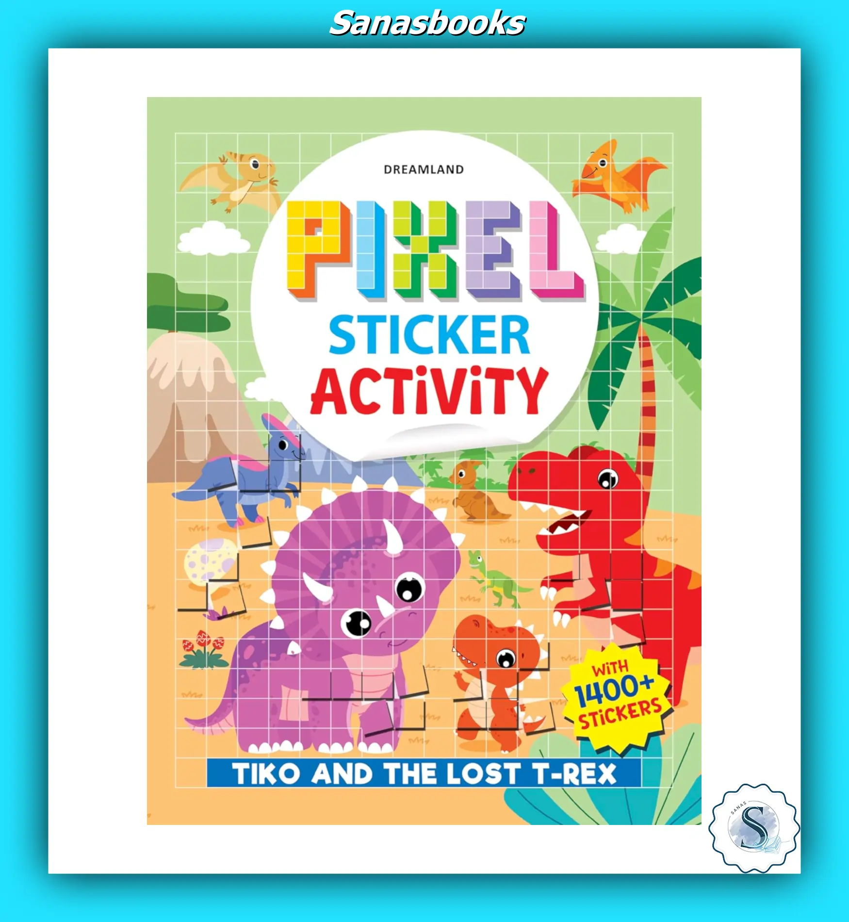 Sticker activity book 1400 -DL- Pixel - Image 4