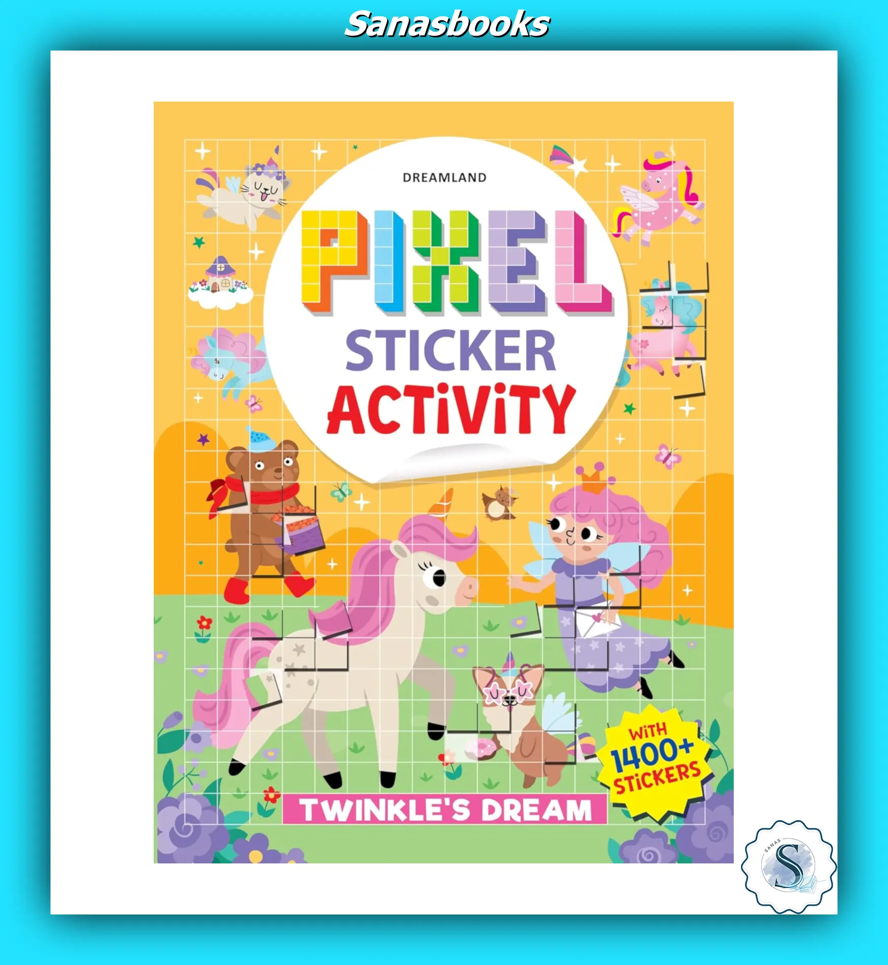 Sticker activity book 1400 -DL- Pixel - Image 5