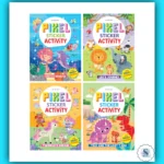 Sticker activity book 1400 -DL- Pixel