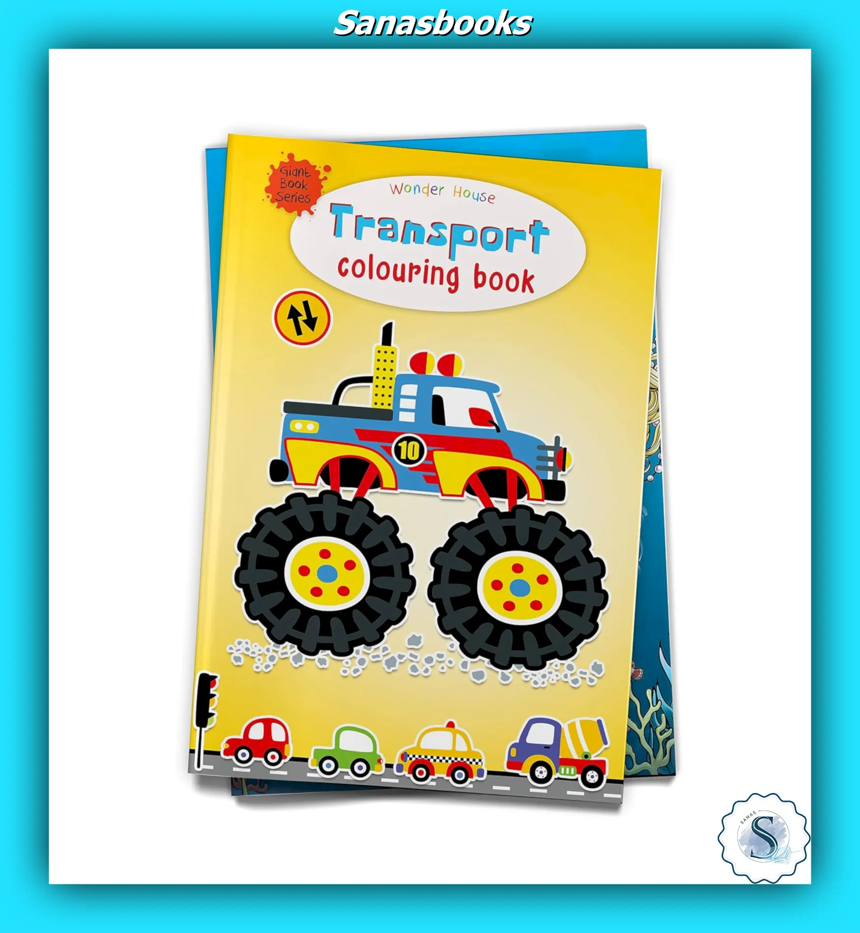 Wonderhouse - Giant Colouring Book Series - Image 7