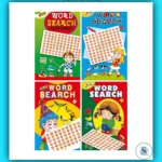 Kids Word Search – Set of 4 Books