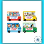 Bus Shaped Story Board Books