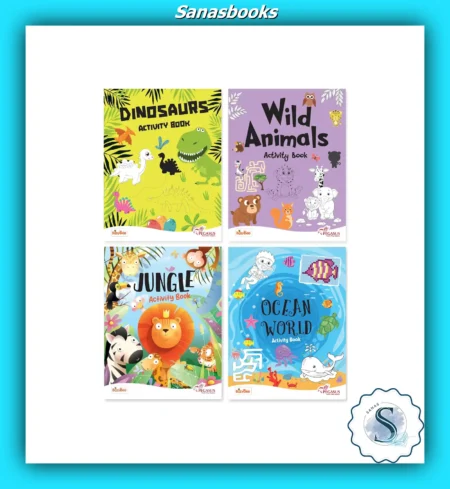 Pegasus Activity Books For Kids Age 3-6 Years