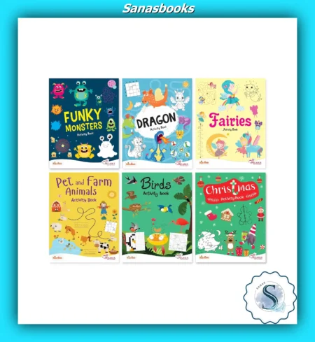 Pegasus Fun Activity Books for Kids Age 3–6 Years