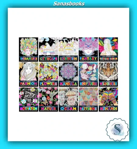 Adult Colouring Books For Peace and Relaxation