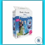 Disney Frozen Book+Puzzle - 100 Piece Jigsaw Puzzle