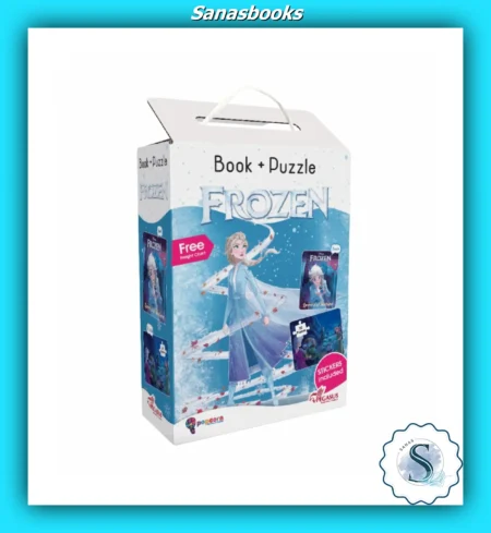 Disney Frozen Book + Puzzle | 20 Piece Jigsaw Puzzle