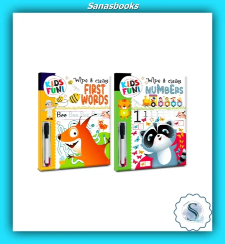 Kids Fun! Wipe and Clean Books