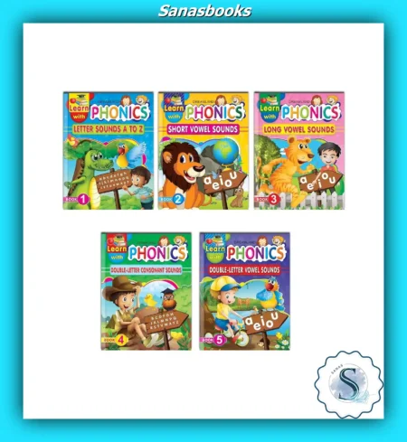 Learn with Phonics Books For Kids Age 4+ Years
