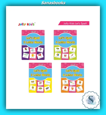 Jolly Kids Let’s Spell Books – 3 to 6 Letter Words