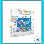 World Map Puzzle For Kids Age 6+ Years