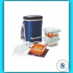 Signoraware Director Borosilicate Glass Microwave-Safe Lunch Box