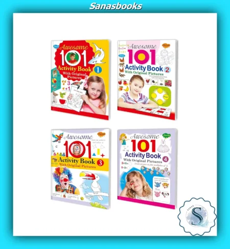 Awesome 101 Activity Books - Fun Learning and Skill Development for Kids