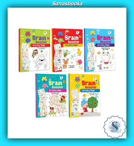 Brain Booster Activity Books for Kids (Age 3–7)