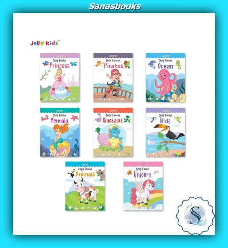 Jolly Kids Copy Colour Books