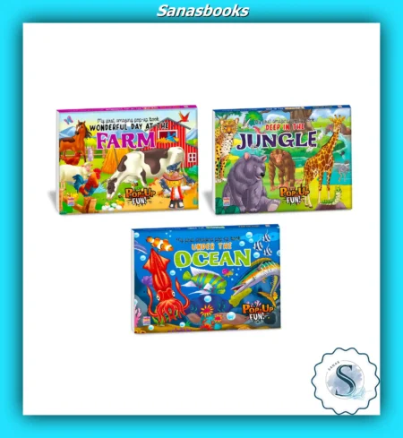 My First Amazing Pop-Up Story Books – Interactive 3D Learning & Fun Reading Series