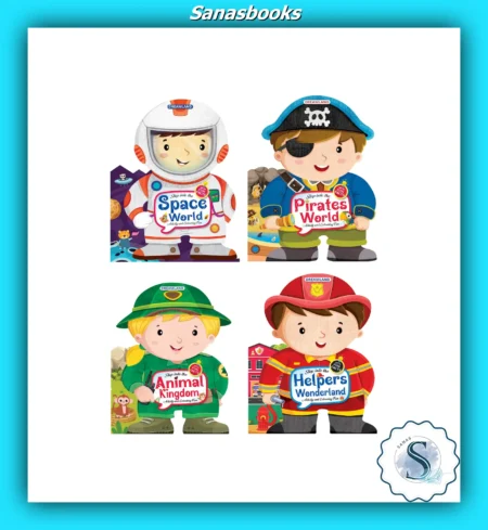 Step Into the World Shape Cut Activity Books