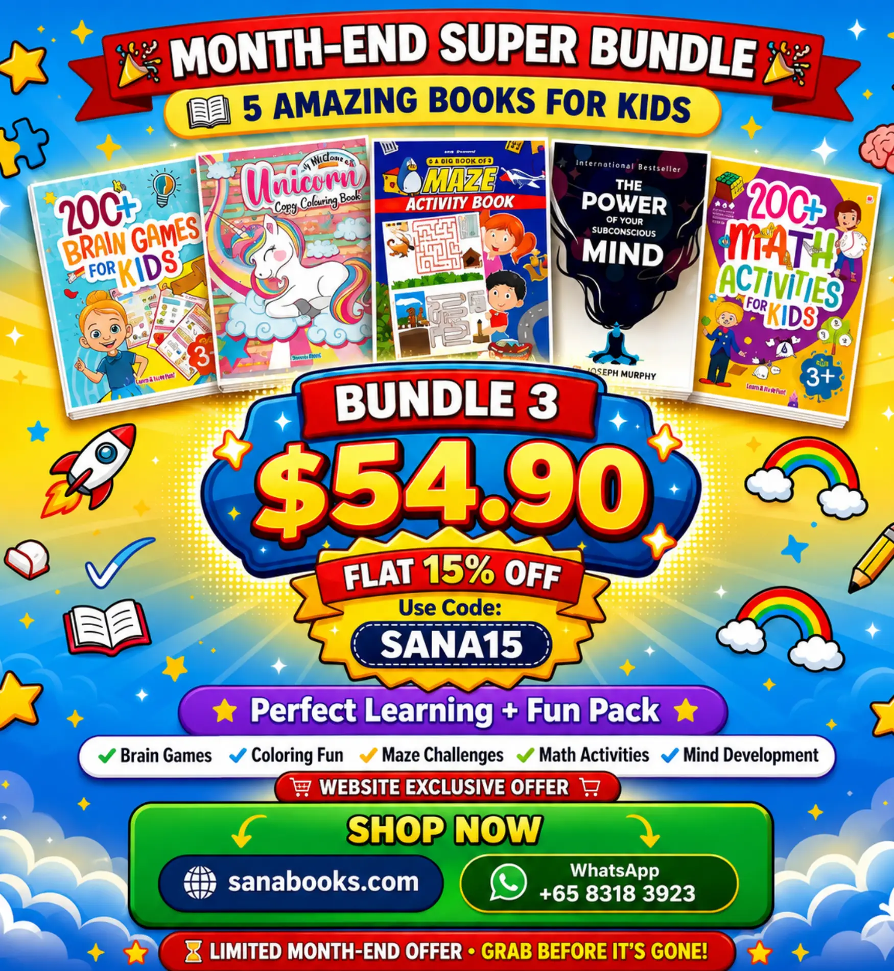 BUNDLE 3 – Smart Kids Learning Pack 1 BUNDLE 3 – Smart Kids Learning Pack