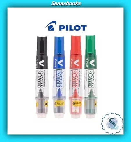 Pilot WBMA-VBM Board Master Markers - Bright, Refillable and Smooth Writing Performance