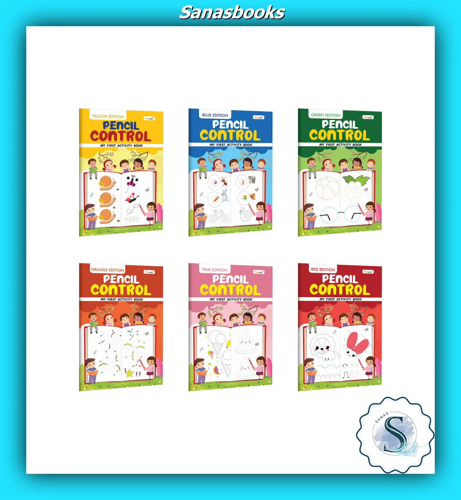 My First Activity Book Editions Mazes, Pencil Control, Hidden Objects and Word Search 4 My First Activity Book Editions Mazes, Pencil Control, Hidden Objects and Word Search - Image 4