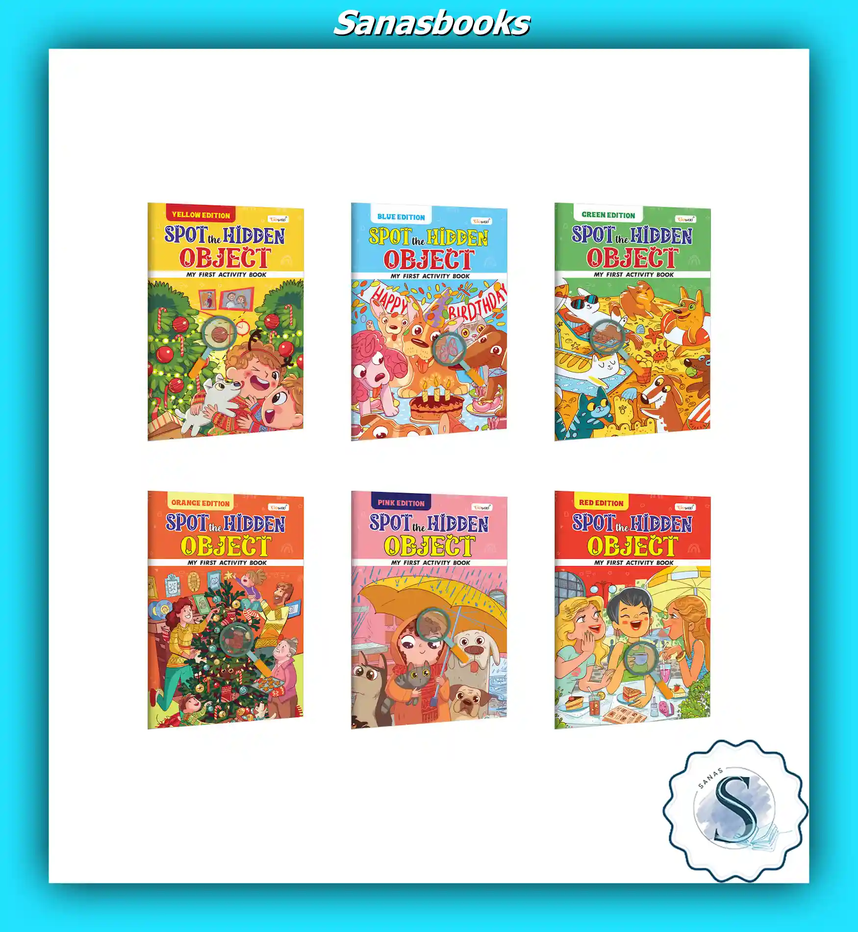 My First Activity Book Editions Mazes, Pencil Control, Hidden Objects and Word Search 5 My First Activity Book Editions Mazes, Pencil Control, Hidden Objects and Word Search - Image 5