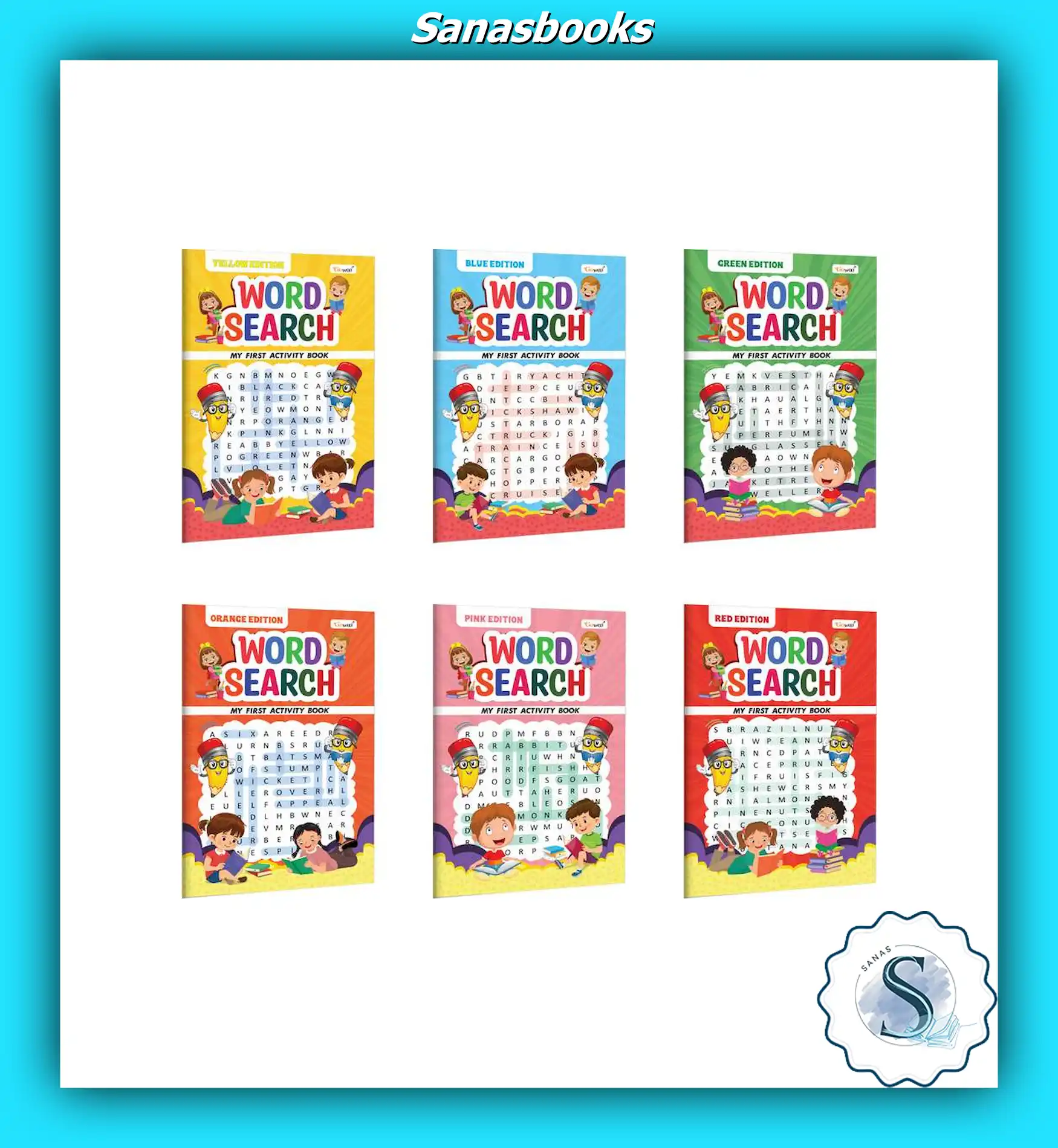 My First Activity Book Editions Mazes, Pencil Control, Hidden Objects and Word Search 6 My First Activity Book Editions Mazes, Pencil Control, Hidden Objects and Word Search - Image 6