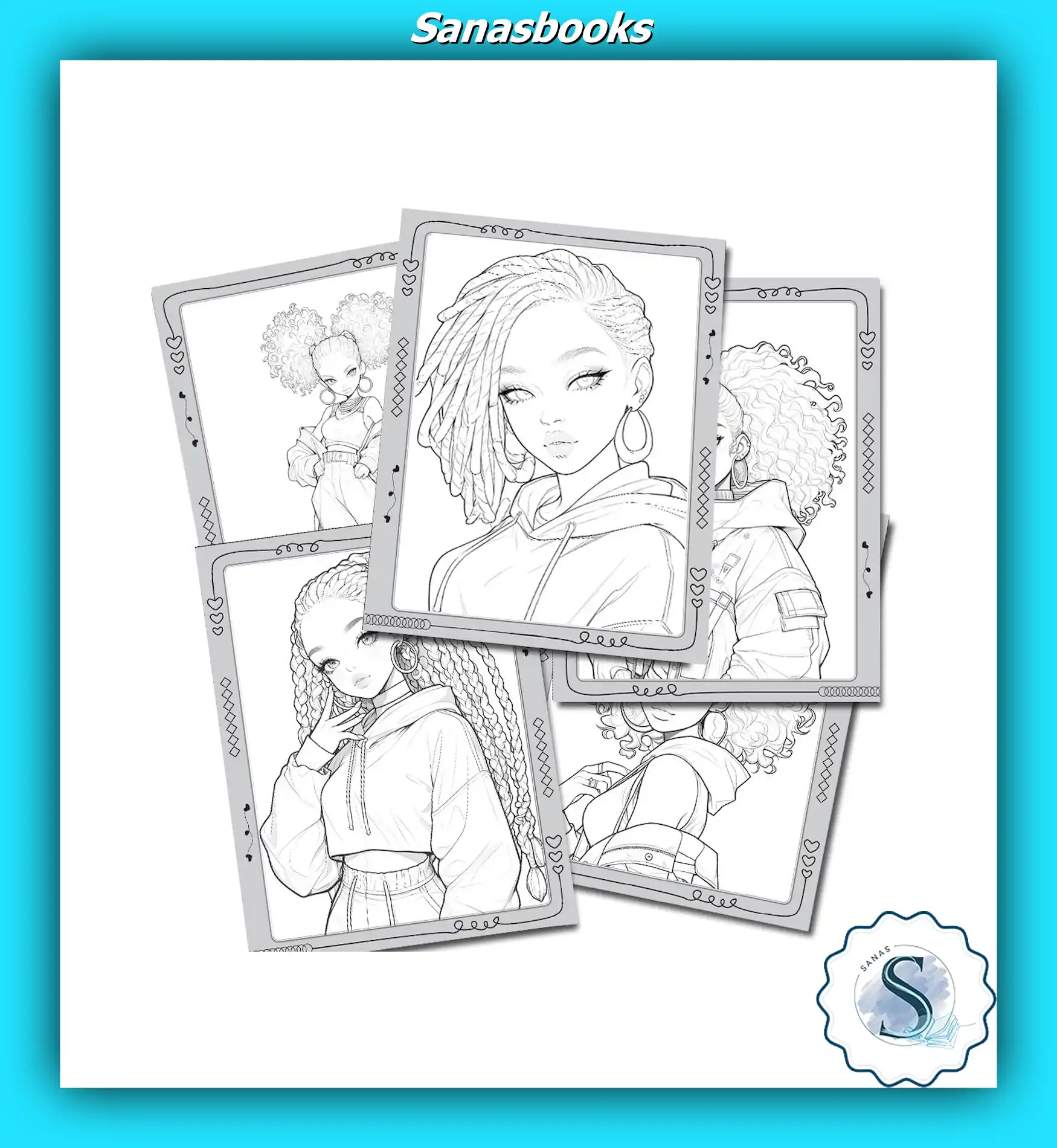 Style Stars Creative Colouring Books - Image 7