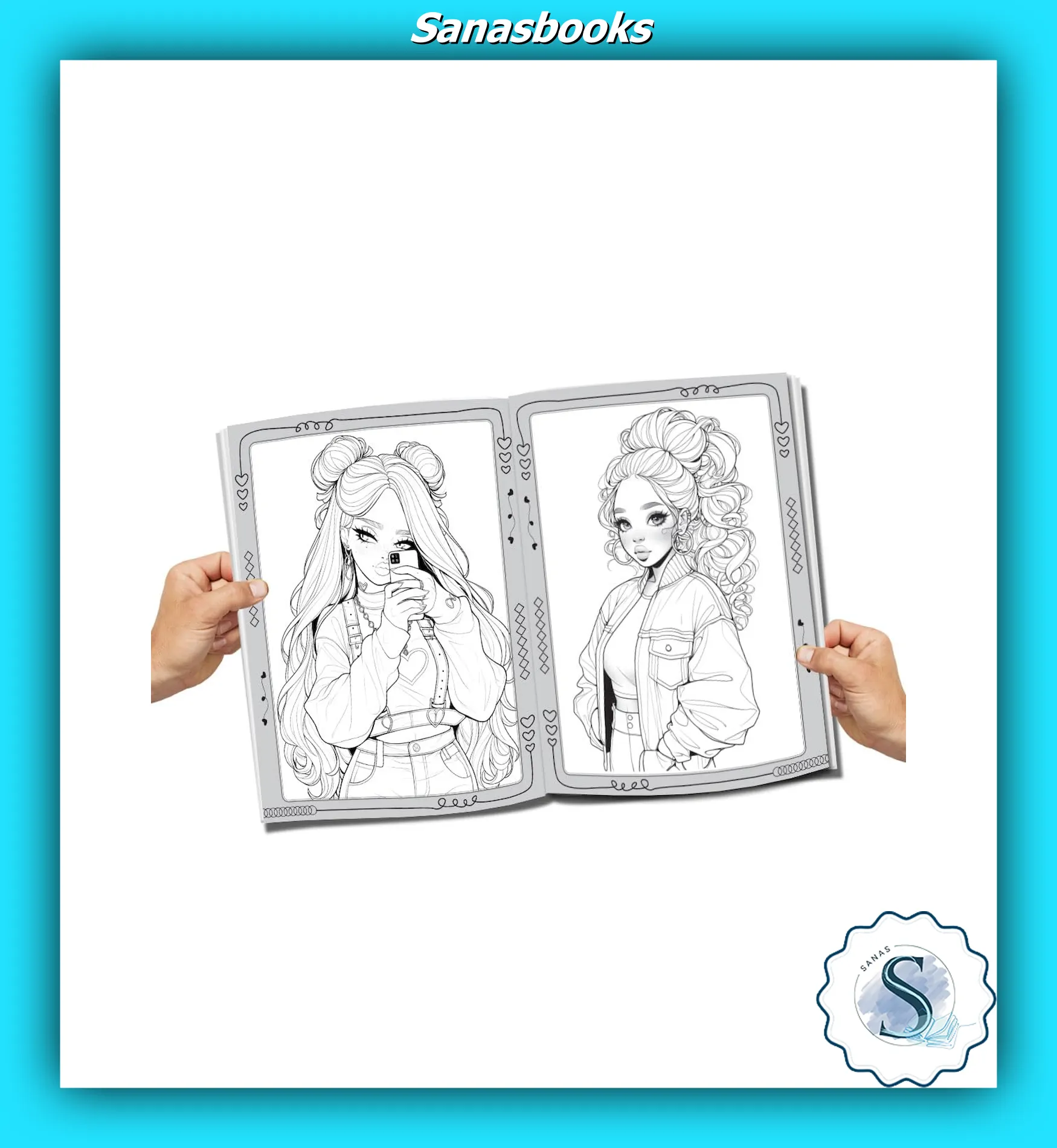 Style Stars Creative Colouring Books - Image 9
