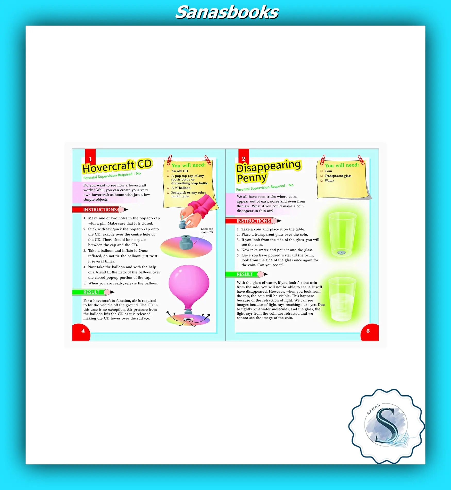 61 Funny Physics Experiments Book 2 61 Funny Physics Experiments Book - Image 2