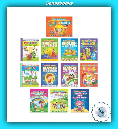 Essential Kindergarten Early Learning Books Collection