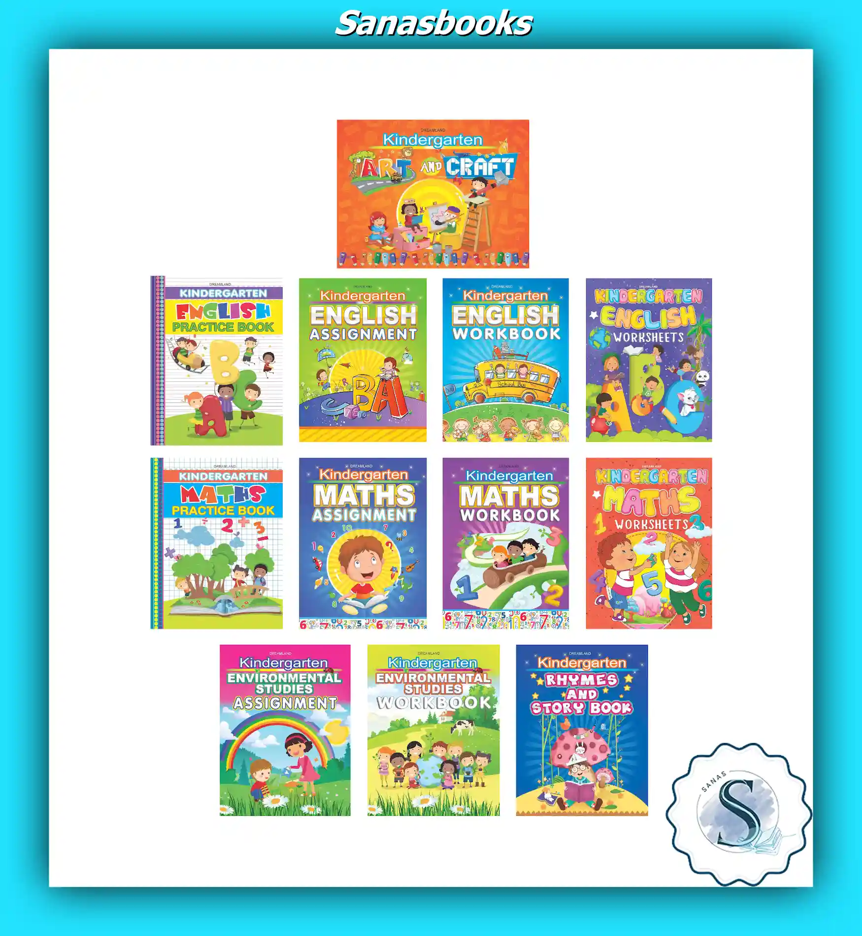 Essential Kindergarten Early Learning Books Collection 1 Essential Kindergarten Early Learning Books Collection