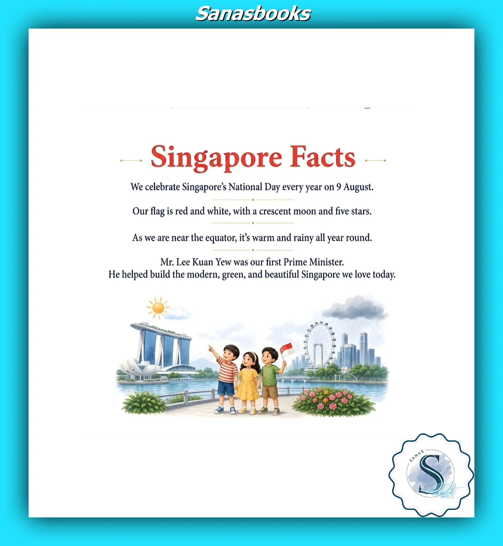 My Little Book of Singapore - Learn, Look, Play! 3 My Little Book of Singapore - Learn, Look, Play! - Image 3